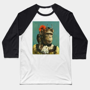 Monkey Demon Baseball T-Shirt